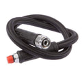 Apex Flexi 2.1 meter regulator hose - Black - Mike's Dive Store