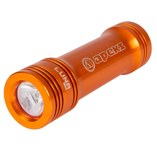 Apeks Luna Mini Dive Torch | Orange | Mike's Dive Store