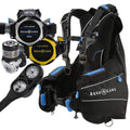Aqua Lung Leg3nd MBS and Omni Package With Free Gauge | Blue | Mike's Dive Store