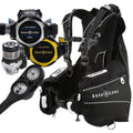 Aqua Lung Leg3nd MBS and Omni Package With Free Gauge | White | Mike's Dive Store