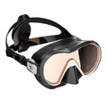 Aqua Lung Plazma Mask - Black / Amber Lens - Mike's Dive Store