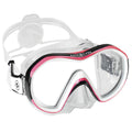 Aqua Lung Reveal X1 Mask - Clear / Pink - Mike's Dive Store