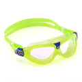 Aqua Sphere Seal 2 Kids Goggles - Clear Lens / Lime & Blue Frame - Mike's Dive Store