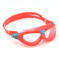 Aqua Sphere Seal 2 Kids Goggles - Clear Lens / Red & Aqua Frame - Mike's Dive Store