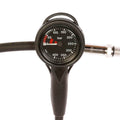 Diving Distribution 400 Bar Single Pressure Gauge - Black Face - Mike's Dive Store