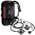 Finnsub Ultralite 13 BC & MTX-RC Single Cylinder Regulator Bundle | Black / Red | Mike's Dive Store