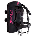 Finnsub Ultralite13 Wing Set - Black and Pink - Mike's Dive Store