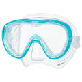 Tusa Freedom Tina Dive Mask - Light Blue - Mike's Dive Store