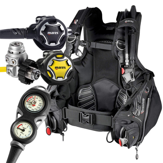 Mares Dual ADJ 62X Quantum Package | Mike's Dive Store