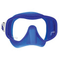 Mares Juno Mask - White / Blue - Mike's Dive Store