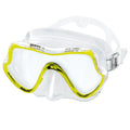 Mares Pure Vision Dive Mask - Yellow - Mike's Dive Store