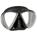 Mares X-Vu LiquidSkin Sunrise Dive Mask - Black / Silver - Mike's Dive Store