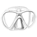 Mares X-Vu LiquidSkin Sunrise Dive Mask - White / White - Mike's Dive Store