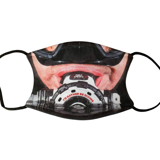 "I'd Rather Be....." Face Cover | Diving | Mike's Dive Store