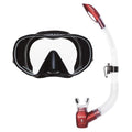 Scubapro Solo Mask and Snorkel Set | Red / Clear | Mike's Dive Store