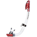 Scubapro Spectra Dry Snorkel - Red / Clear - Mike's Dive Store
