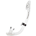 Scubapro Spectra Dry Snorkel - White / Clear - Mike's Dive Store