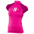 Scubapro UPF 50 Short Sleeve Women's Rash Guard - Flamingo - Mike's Dive Store