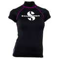 Scubapro UPF 50 Short Sleeve Women's Rash Guard - Onyx - Mike's Dive Store