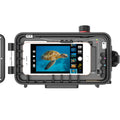 SeaLife Housing for iPhone - rear open - Mike's Dive Store