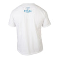 Shark Inspired Unisex T-Shirt - White / Back - Mike's Dive Store
