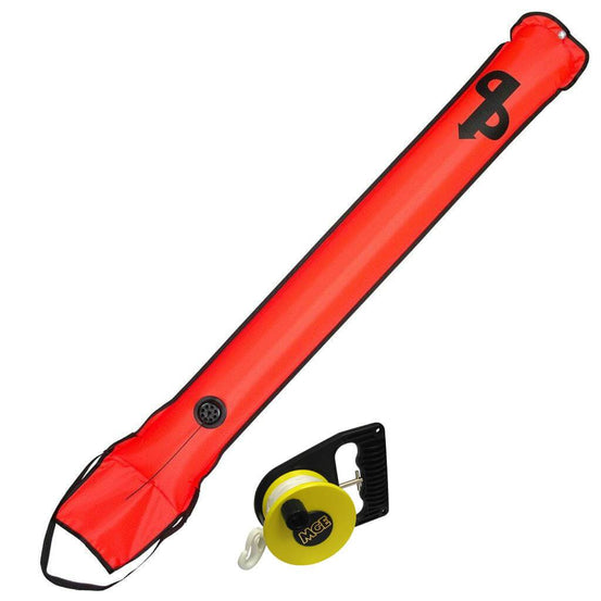 Standard Reel & SMB Bundle - Orange - Mike's Dive Store