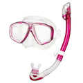 TUSA Freedom Ceos Mask and Snorkel Set | Bright Pink | Mike's Dive Store