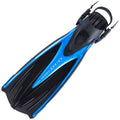 Tusa Imprex Duo Diving Fin - Fishtail Blue - Mike's Dive Store