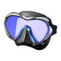 Tusa Paragon S Mask - Fishtail Blue - Mike's Dive Store