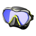 Tusa Paragon S Mask - Flash Yellow - Mike's Dive Store
