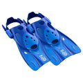 Tusa Sport Short Snorkelling Fins - Blue - Mike's Dive Store