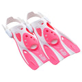 Tusa Sport Short Snorkelling Fins - Pink - Mike's Dive Store