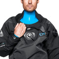 Waterproof D1X Hybrid Womens Drysuit - Neck Detail - Mike's Dive Store
