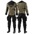 Waterproof D3 Ergo Mens Drysuit - Front & Back - Mike's Dive Store