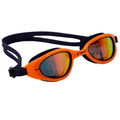 Zone3 Attack Swim Goggles | Hi-Vis Orange / Navy - Polarised Lens | Mike's Dive Store