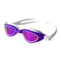 Zone3 Attack Swim Goggles | Purple / White - Polarised Lens | Mike's Dive Store