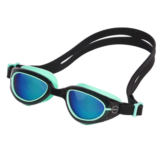 Zone3 Kids Aquahero Goggle | Black / Green - Mirror Polarised Lens | Mike's Dive Store