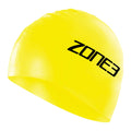 Zone3 Silicone Swim Cap 48G | Hi-Vis Yellow | Mike's Dive Store