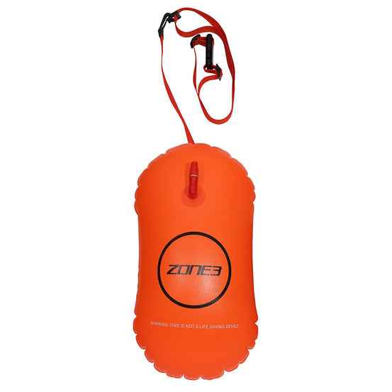 Zone3 Swim Safety Buoy / Tow Float | Hi-Vis Orange | Mike's Dive Store
