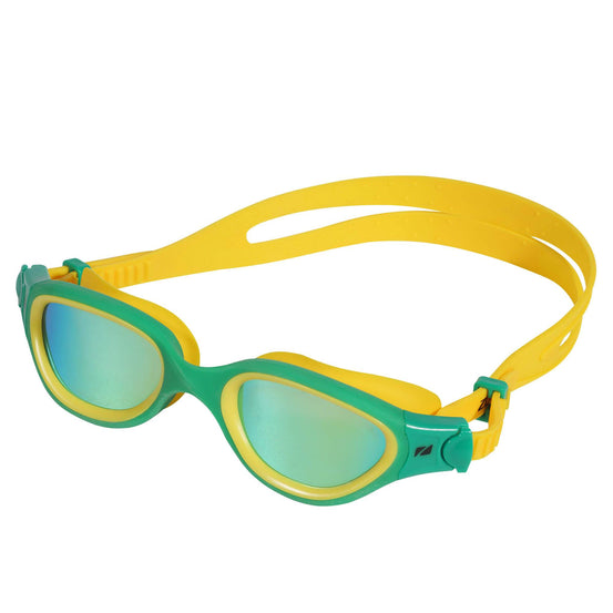 Zone3 Venator-X Swim Goggles | Green / Yellow - Polarised | Mike's Dive Store