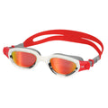 Zone3 Venator-X Swim Goggles | Silver / White / Red - Polarised | Mike's Dive Store