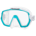 Tusa Freedom Elite Mask - Light Blue - Mike's Dive Store
