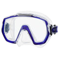 Tusa Freedom Elite Mask - Cobalt Blue - Mike's Dive Store