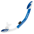 Scubapro Fusion Dry Snorkel Snorkel - Transparent Blue - Mike's Dive Store