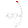 Scubapro Pantai Combo Mask and Snorkel Set - White - Mike's Dive Store