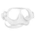 Steel Comp Freediving Mask - White - Mike's Dive Store