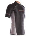 Sharkskin Chillproof Short Sleeve - MensBlack/Silver XXS - Mike's Dive Store