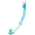 Tusa Hyperdry Elite II Snorkel - Light Blue - Mike's Dive Store
