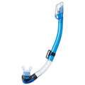 Tusa Hyperdry Elite II Snorkel - Fishtail Blue - Mike's Dive Store