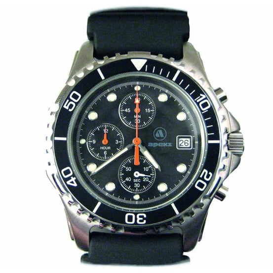 Apeks 100m Mens Dive Watch - Chronograph - Mike's Dive Store